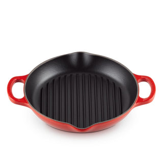Le Creuset Signature cast iron grill Le Creuset Cerise Round - Buy now on ShopDecor - Discover the best products by LE CREUSET design