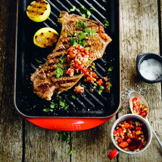 Le Creuset Tradition extra large rectangular grill 47x25 cm. - Buy now on ShopDecor - Discover the best products by LE CREUSET design