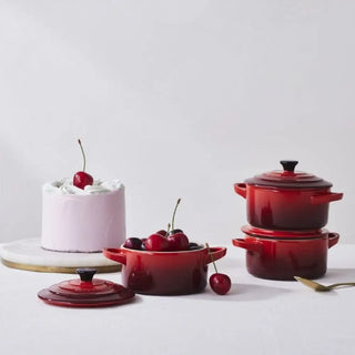 Le Creuset Stoneware set of 4 petite casseroles diam. 10 cm. - Buy now on ShopDecor - Discover the best products by LE CREUSET design