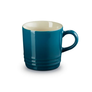 Le Creuset Stoneware mug Le Creuset Deep Teal Cappuccino - Buy now on ShopDecor - Discover the best products by LECREUSET design