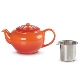 Le Creuset Stoneware teapot with stainless steel infuser - Buy now on ShopDecor - Discover the best products by LECREUSET design