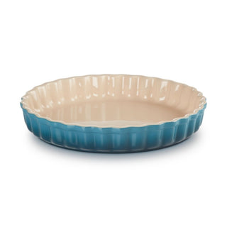 Le Creuset Stoneware fluted flan dish 28 - Main Image