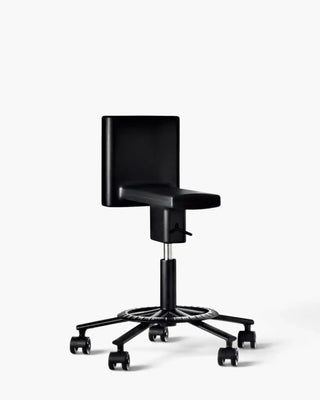 Magis 360° Chair height-adjustable swivel chair on castors with steel frame and polyurethane seat Black 1764C - Buy now on ShopDecor - Discover the best products by MAGIS design