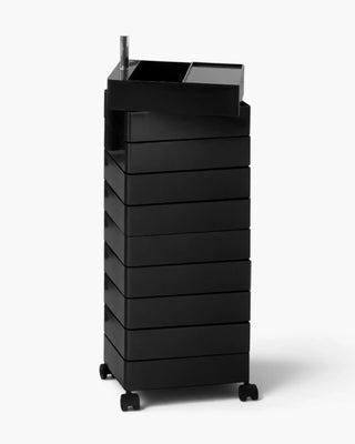 Magis 360° Container chest of 10 drawers in ABS on castors Black 1764C - Buy now on ShopDecor - Discover the best products by MAGIS design