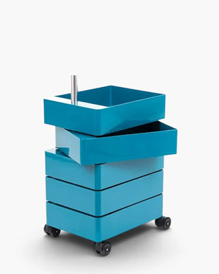 Magis 360° Container chest of 5 drawers in ABS on castors Blue 1234C - Buy now on ShopDecor - Discover the best products by MAGIS design