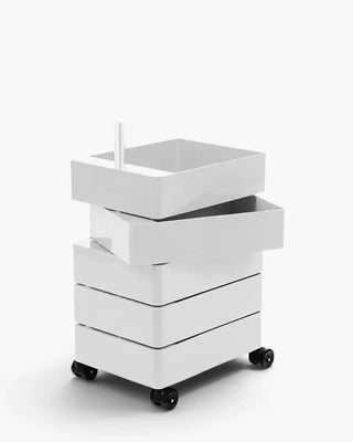 Magis 360° Container chest of 5 drawers in ABS on castors Light grey 1707C - Buy now on ShopDecor - Discover the best products by MAGIS design