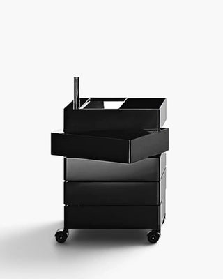 Magis 360° Container chest of 5 drawers in ABS on castors Black 1764C - Buy now on ShopDecor - Discover the best products by MAGIS design