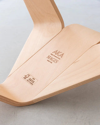 Magis Aka chair/stool without backrest in beech wood - Buy now on ShopDecor - Discover the best products by MAGIS design