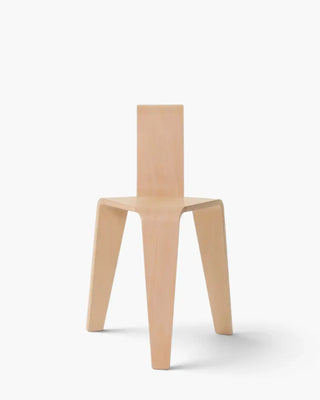 Magis Aka chair/stool without backrest in beech wood Natural - Buy now on ShopDecor - Discover the best products by MAGIS design