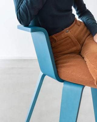 Magis Aka chair/stool without backrest in beech wood - Buy now on ShopDecor - Discover the best products by MAGIS design