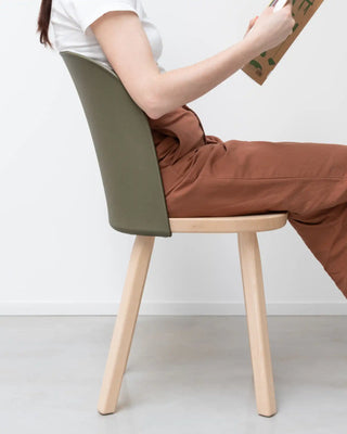 Magis Alpina chair with ash frame and polypropylene backrest - Buy now on ShopDecor - Discover the best products by MAGIS design