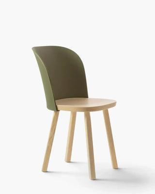 Magis Alpina chair with ash frame and polypropylene backrest - Buy now on ShopDecor - Discover the best products by MAGIS design