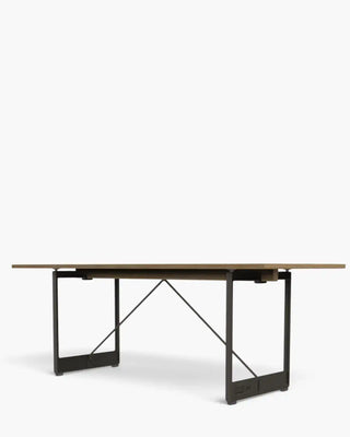Magis Brut table with cast-iron frame and oak top - Buy now on ShopDecor - Discover the best products by MAGIS design