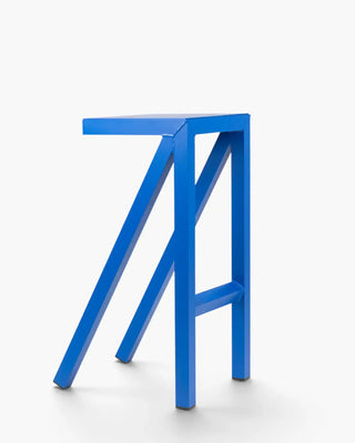 Magis Bureaurama aluminium stool without backrest Blue 5267 h. 74 cm - Buy now on ShopDecor - Discover the best products by MAGIS design