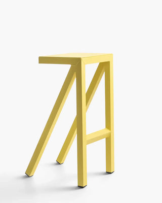 Magis Bureaurama aluminium stool without backrest Yellow 5268 h. 74 cm - Buy now on ShopDecor - Discover the best products by MAGIS design