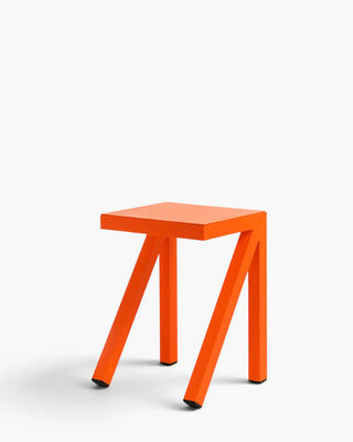 Magis Bureaurama aluminium stool without backrest Fluorescent orange 5266 h. 50 cm - Buy now on ShopDecor - Discover the best products by MAGIS design