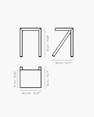 Magis Bureaurama aluminium stool without backrest - Buy now on ShopDecor - Discover the best products by MAGIS design