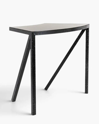 Magis Bureaurama aluminium curved high table Black splattered white 126.5x74.5 cm - Buy now on ShopDecor - Discover the best products by MAGIS design