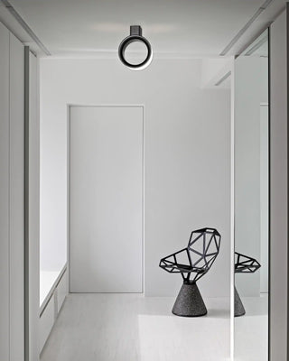Magis Chair One chair with aluminium shell and concrete base - Buy now on ShopDecor - Discover the best products by MAGIS design