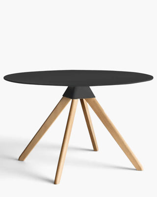 Magis The Wild Bunch Cuckoo beech table with fenix laminate top
