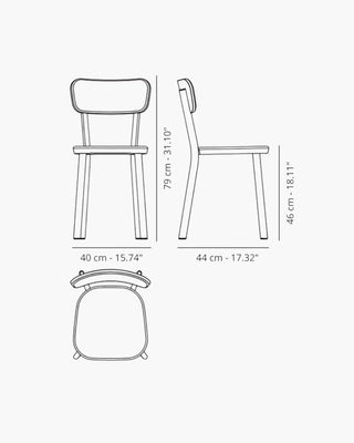 Magis Déjà-vu aluminium chair - Buy now on ShopDecor - Discover the best products by MAGIS design