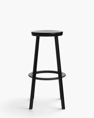 Magis Déjà-vu aluminium stool without backrest Black 5130 h. 76 cm - Buy now on ShopDecor - Discover the best products by MAGIS design