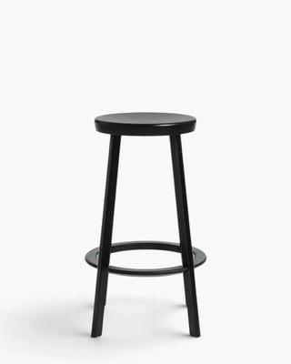Magis Déjà-vu aluminium stool without backrest Black 5130 h. 66 cm - Buy now on ShopDecor - Discover the best products by MAGIS design