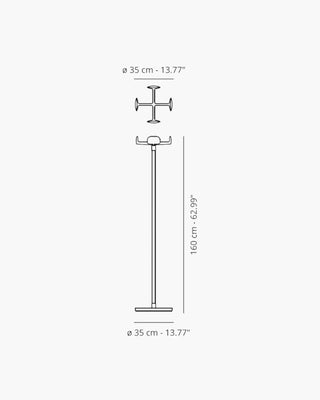 Magis Four Leaves aluminium coat stand - Buy now on ShopDecor - Discover the best products by MAGIS design