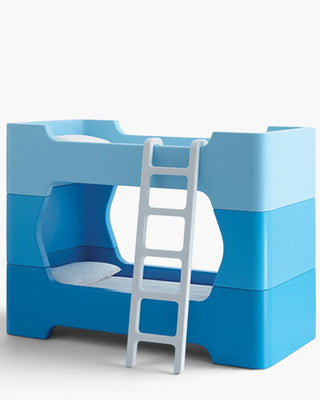 Magis Me Too Bunky children's bunk bed in polyethylene with ladder