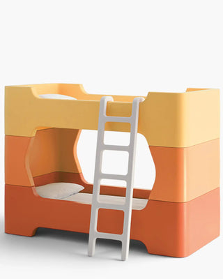 Magis Me Too Bunky children's bunk bed in polyethylene with ladder