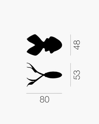 Magis Me Too Fish metal mesh fish-shaped decoration