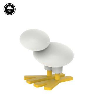 Magis Me Too Happy Bird Outdoor Baby chair White/Yellow - Buy now on ShopDecor - Discover the best products by MAGIS ME TOO design