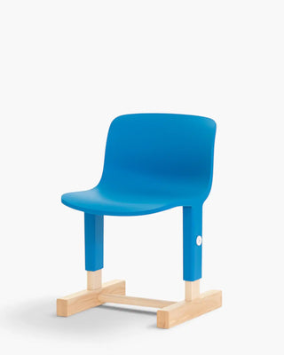 Magis Me Too Little Big adjustable children's chair with ash frame and polypropylene seat