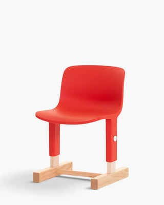 Magis Me Too Little Big adjustable children's chair with ash frame and polypropylene seat