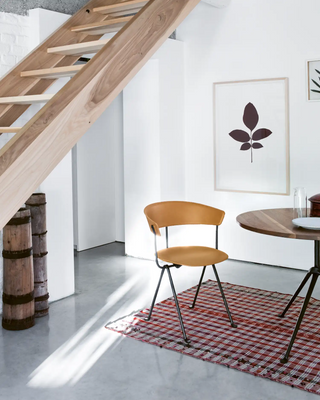 Magis Officina iron chair with upholstered seat and backrest - Buy now on ShopDecor - Discover the best products by MAGIS design