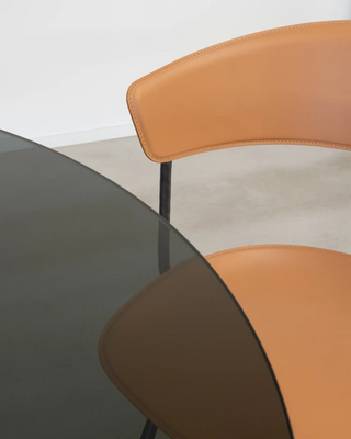 Magis Officina iron chair with upholstered seat and backrest - Buy now on ShopDecor - Discover the best products by MAGIS design