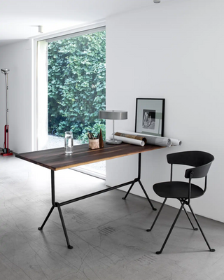 Magis Officina iron chair with polypropylene seat and backrest - Buy now on ShopDecor - Discover the best products by MAGIS design