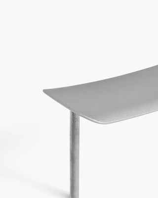 Magis Officina iron stool with polypropylene seat without backrest - Buy now on ShopDecor - Discover the best products by MAGIS design