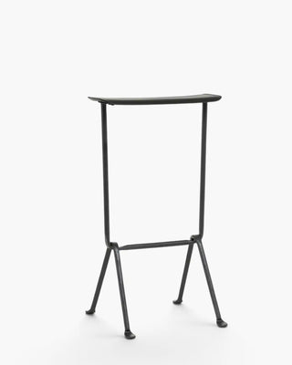 Magis Officina iron stool with polypropylene seat without backrest Anthracite Grey 5142 Black 1763C h. 75 cm - Buy now on ShopDecor - Discover the best products by MAGIS design