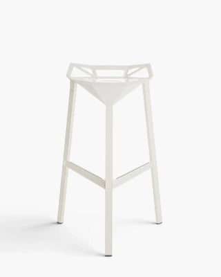 Magis Stool One aluminium stool without backrest White 5286 h. 77 cm - Buy now on ShopDecor - Discover the best products by MAGIS design