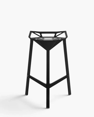 Magis Stool One aluminium stool without backrest Black 5130 h. 67 cm - Buy now on ShopDecor - Discover the best products by MAGIS design