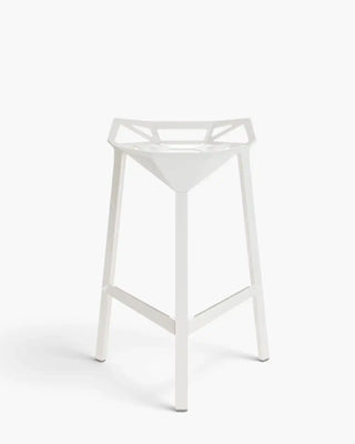 Magis Stool One aluminium stool without backrest White 5286 h. 67 cm - Buy now on ShopDecor - Discover the best products by MAGIS design