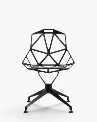 Magis Chair One 4 Star aluminium swivel chair Black 5130 - Buy now on ShopDecor - Discover the best products by MAGIS design