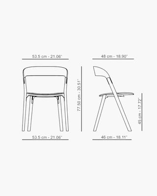 Magis Pila ash chair - Buy now on ShopDecor - Discover the best products by MAGIS design