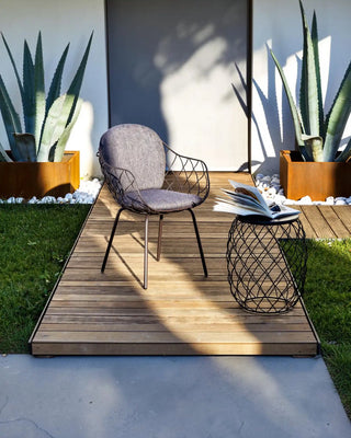Magis Piña steel low table with solid ash top - Buy now on ShopDecor - Discover the best products by MAGIS design