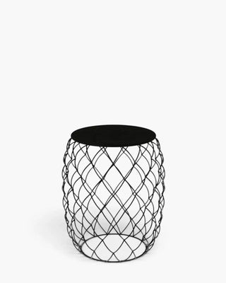 Magis Piña steel low table with solid ash top Black 5311 Black ash 7062 - Buy now on ShopDecor - Discover the best products by MAGIS design