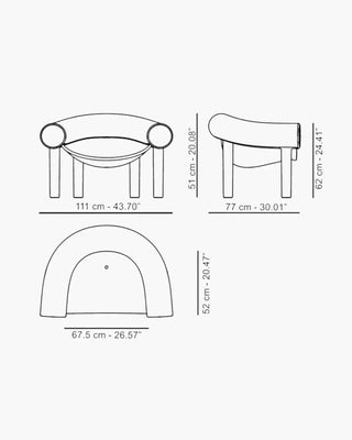 Magis Sam Son polyethylene armchair