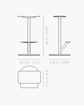 Magis Sequoia steel stool without backrest