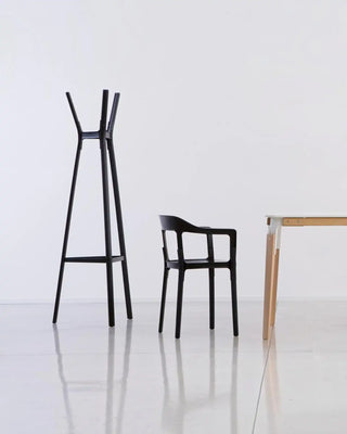 Appendiabiti Magis Steelwood in legno con giunti in acciaio
