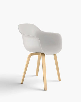 Magis Substance armchair with ash frame and polypropylene seat